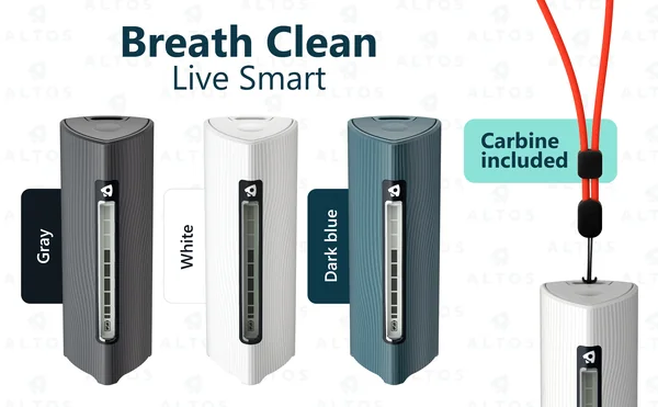 ALTOS · Portable carbon dioxide detector (CO2)