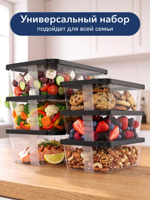 good&good · Food storage containers