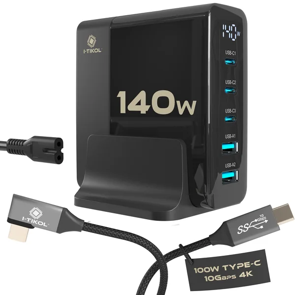 I-TIKOL · GaN charging station 140W