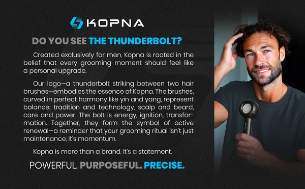 KOPNA · Electric scalp massager