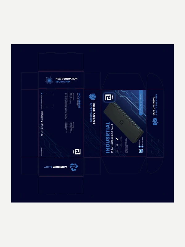 Box for the BlackB USB hub