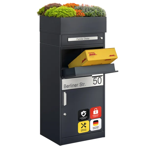 Parcel mailbox