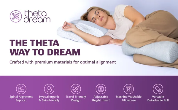 theta dream · Orthopedic pillow